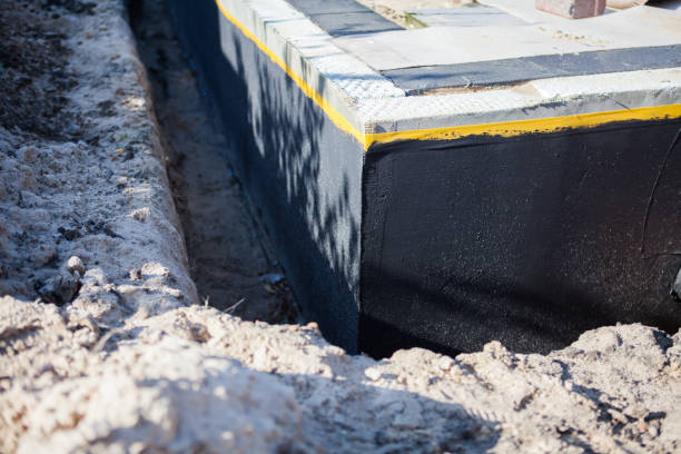 Residential Foundation Crack Repair installation at a Perry Hall, MD home by SJ Waterproofing Pros